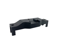 Pièces automobiles sur mesure en aluminium usinées CNC, anodisées noires, fraisage CNC, tournage, perçage, pièces détachées automobiles, production en série