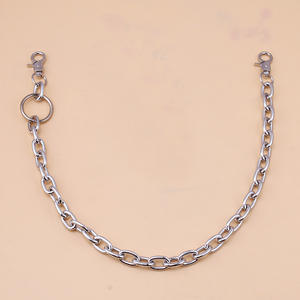 Chaîne de taille circulaire épaisse à couche unique style punk en alliage de zinc pour boîte de nuit - Product Image 3