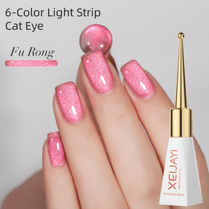 XEIJAYI <strong>Bichen</strong> All-Match Bamboo Green Cat's Eye Gel Nail Art Long-Lasting UV Resin Nail Polish Bottle Packaging Magnetic Liquid - Product Image 3