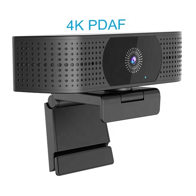 4K UHD Webcam PDAF Auto Light Adjustment Video Calling Camera USB Interface  Meeting Microphone Live 80Fov Cameras for PC Laptop