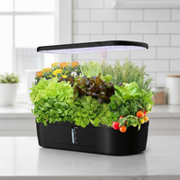 Système de culture hydroponique pour jardin d'intérieur Système de culture de légumes Kit de culture de légumes à led Microgreen