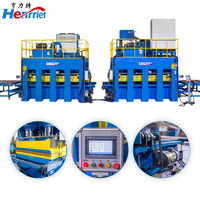 Ligne de production de formage à chaud à commande PLC haute efficacité, automatique pour façades et intérieurs avec panneaux en nid d'abeille en aluminium