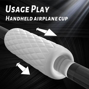 Nuevo Vibrador de 2 Frecuencias con Calefacción TPE para Hombres, Masturbador Automático Masculino - Product Image 3