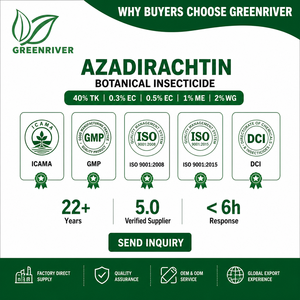 Azadiractina 40%TK / 0.3%EC / 0.5%EC / 1%ME / 2%WG <span class=keywords><strong>Insecticida</strong></span> y Acaricida Botánico en Polvo <span class=keywords><strong>para</strong></span> el Control de Plagas de Ácaros - Product Image 6