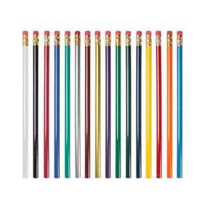Gomme hexagonale personnalisable de 7,5 pouces, crayon standard bon marché avec design imprimé - Product Image 1