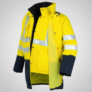 Chaqueta AV DE TRABAJO DE USO triple de dos tonos - Product Image 1