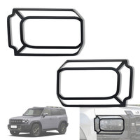 Accessoires de voiture Phare de phare Panneau de couverture pour Chery Jetour Traveller T2 2023 2024