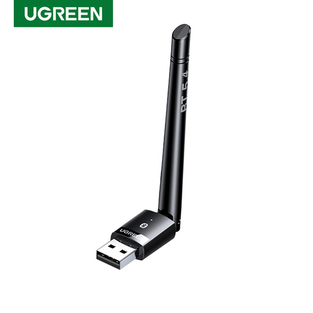 UGREEN Wireless Blue-tooth 5.4 Adapter PC Long Range USB Blue-tooth Dongle (BR+EDR+BLE) Wireless Transfer for keyboard Mouse