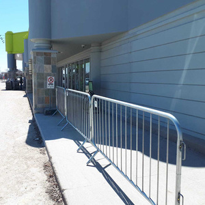 Barrera Metálica Temporal de Alta Seguridad YC, Barrera Metálica Temporal de Alta Gama para Control de Multitudes, Barrera Metálica Resistente para Estacionamiento - Product Image 4