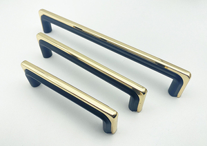Popular Entry lux Zinc Gold and <strong>Black</strong> Kitchen <strong>Door</strong> Handles Cabinet <strong>Knobs</strong> Gold <strong>Knobs</strong> Sofa Handle Wood - Product Image 6