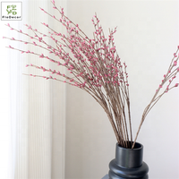 Neues Design Langer silberner Weiden zweig Salix Argyracea Vase Sping Flower Planting Arrangement Home Hochzeits dekoration
