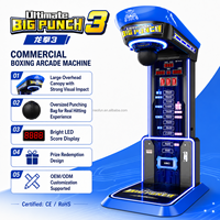 Neofuns Ultimate Big Punch 3 Machine de boxe commerciale, jeu de force de frappe à rendement élevé (ROI), personnalisable OEM ODM pour distributeurs mondiaux