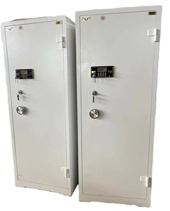 हेट HAOTE-180 भारी शुल्क फायरप्रूफ सुरक्षित बहु-परत आंतरिक प्लेट पतली स्टील एंटी-चोरी जमा बॉक्स - Product Image 4