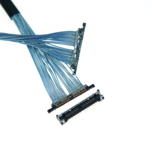 Hoogwaardige DF56 26/30/40/50-pins 0,3 mm pitch LVDS coaxiale kabel op maat gemaakte lengte EDP display verbindingskabel - Product Image 4