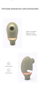 Juguetes Sexuales de Cuerpo Completo para Mujeres, Vibrador de Lengua Suave con Succión y 7 Velocidades, Productos Sexuales para Mujeres - Product Image 5