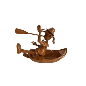 <span class=keywords><strong>Pinocchio</strong></span> en résine Offre Spéciale unique a ramé une statue de bateau pour la décoration de table de bureau à domicile - Product Image 4