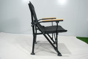 편안한 캠핑 의자 도매 사용자 정의 로고 조정 가능한 편안한 정원 경량 접이식 잔디 의자 낚시 - Product Image 5