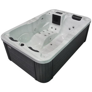 Mini esquina acrílico Whirlpool Hydro masaje al aire libre Spa masaje bañera de hidromasaje - Product Image 5