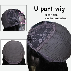 100% cheveux humains brésiliens V partie perruque de cheveux humains sans laisser de côté Afor crépus bouclés perruques pour les femmes - Product Image 6