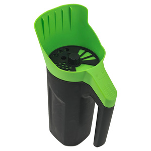 VERTAK Épandeur à main 1L pour pelouse et jardin <span class=keywords><strong>Engrais</strong></span> de graines d'herbe à débit réglable en plastique portable - Product Image 2