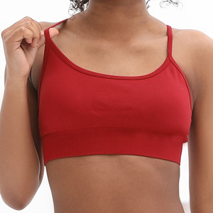 Sujetador deportivo de yoga para mujer, ligero, reversible, de secado rápido, nuevo, popular, de alta elasticidad, a prueba de golpes, con espalda cruzada y sin costuras - Product Image 4