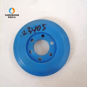 MEIGUANG AFG1226 Polea tensora de nailon, Ruedas de alineación internas y externas, Engranajes de accionamiento de rueda guía de papel derecha e izquierda - Product Image 2