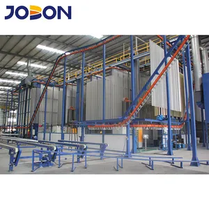 Vertical Aluminium Profile Electrostatic Powder Coating Production Line