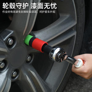 Juego de Llaves de Rueda ProTec de 6 Piezas, Acero al Cromo Molibdeno Métrico, Herramientas de Reparación Automotriz para Instalación de Neumáticos - Product Image 4