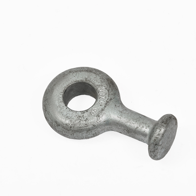 Ball Eyes Hot-Dip Galvanized Steel Fitting for Attaching Ball and Socket Insulators to Hardware
