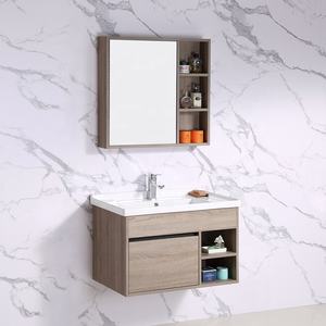 Nuovo Design Mobile Bagno in Legno Massello Armadietto con Specchio per <span class=keywords><strong>Bagni</strong></span> di <span class=keywords><strong>Hotel</strong></span> - Product Image 4