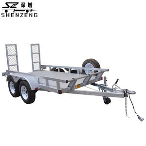 Venta directa de fábrica <span class=keywords><strong>Precio</strong></span> más barato 2,5 T Auto Transporte Excavadora <span class=keywords><strong>Remolque</strong></span> Utilidad Jaula <span class=keywords><strong>Remolque</strong></span> - Product Image 4