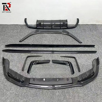 Kit carrosserie en fibre de carbone style V pour BMW M8 F91 F92 F93 : Capot, Lame avant, Lame arrière, Jupes latérales, Aileron arrière, Canards avant, Canards arrière