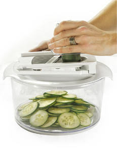 Fullstar Salade <span class=keywords><strong>Chef</strong></span> Set Dicer Légumes Salade Spinner Dry & Wash Légumes <span class=keywords><strong>Mandoline</strong></span> Trancheuse - Product Image 5