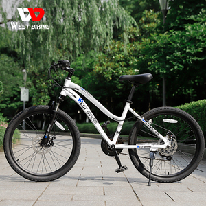 WEST BIKING Nouveau style Cadre de vélo en alliage d'aluminium <span class=keywords><strong>24</strong></span> <span class=keywords><strong>pouces</strong></span> Vélo pliable VTT 27 vitesses Manivelle à blocage automatique Vélo pliable - Product Image 6