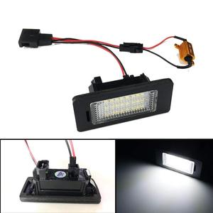ป้ายทะเบียนไฟป้ายทะเบียนไฟซีนอนสีขาว LED โคมไฟป้ายทะเบียนรถสำหรับรถ Audi A1 A4 A5 A6 A7 S5 S6 S7 <span class=keywords><strong>Q5</strong></span> RS4 - Product Image 6