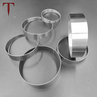 Pipa Knalpot Titanium Murni Gr2 Potongan Pie 15 Derajat 2" 2.5" 3" 3.5" Radius 1D 1.5D untuk Knalpot Mobil