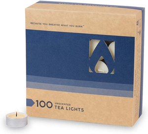 Velas de cera de parafina para regalo de cumpleaños, luces de té sin perfume para quemar 8 horas, 100/pkg - Product Image 2