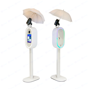 Cabine photo reflex numérique coque Salsa cabine ovale fête iPad cabine photo miroir avec <span class=keywords><strong>flash</strong></span>/parapluie/étui/APP/télécommande pour 13 12.9 11 iPad <span class=keywords><strong>Pro</strong></span> - Product Image 3