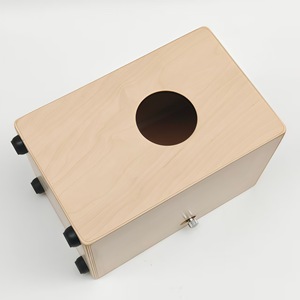 Grand <span class=keywords><strong>Cajon</strong></span> en Bois de Bouleau avec Peau de <span class=keywords><strong>Percussion</strong></span>, Instrument à Main pour Adultes, Enfants et Débutants, Style Assis, Tambour à Frapper à la Main - Product Image 2