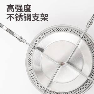 Estufa Portátil Plegable para Exteriores con Encendido Eléctrico, Color Plateado, para Camping y Picnics - Product Image 5