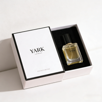 Flacon de parfum vide de luxe recyclé imprimé sur mesure en usine 30ml 50ml 100ml Flacon de parfum avec emballage boîte
