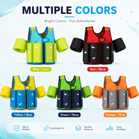 Gilet de sauvetage pour enfants et jeunes en néoprène PFD 120-150N pour le rafting, le kayak, le canyoning et le sauvetage aquatique