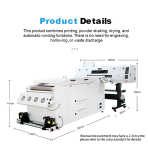 Impresora DTF con Cabezal I3200, Circulación de Tinta Blanca, Alta Velocidad, Máquina DTF para Prendas de Vestir, Textiles, Camisetas, Gorras, Calcetines, Bolsas, Disponible en Almacén Local en EE. UU. - Product Image 2