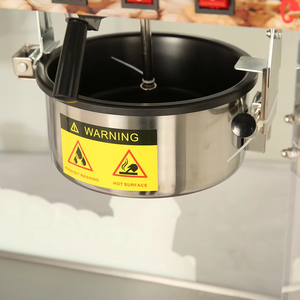 آلة الفشار المعزولة الجديدة والمستعملة مع محرك للاستخدام في المطاعم لتقديم الذرة - Product Image 5