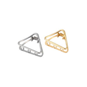 Fermaglio per capelli triangolare Z da 4,5 cm in metallo, piccolo accessorio per capelli per donne e ragazze - Product Image 2