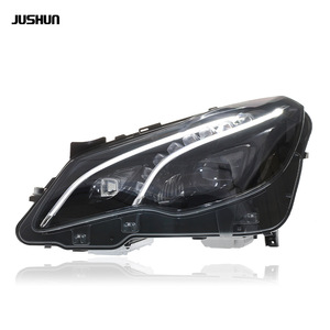 Conjunto de faros delanteros Jushun Mercedes-Benz Clase E W207 con lente proyectora LED mejorada para E200 E260 E300 Coupé deportivo - Product Image 4