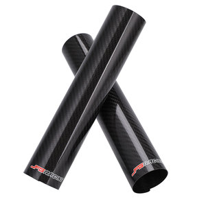 Ốp bảo vệ phuộc xe máy JFG bằng sợi carbon, bảo vệ gầm xe, chắn bùn trước, phù hợp với hầu hết xe địa hình, 2 cái, 250mm - Product Image 5