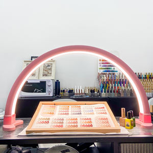 Lampe à ongles en forme d'arc de demi-lune avec logo personnalisé OEM - Product Image 3