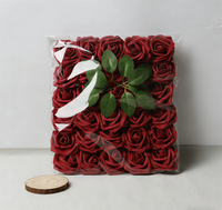 30 Pièces de Roses Artificielles en Mousse, Roses Artificielles pour Décoration de Mariage DIY, Composition Florale Artificielle