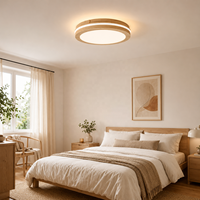 Plafonnier LED rond moderne, fin et encastré, pour chambre à coucher, salon, salle à manger, cuisine, couloir
